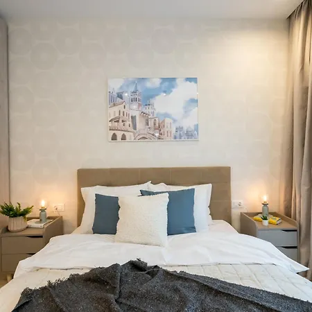 Daire Mediteranian 1br For Business Or Leisure In Nusco Bükreş