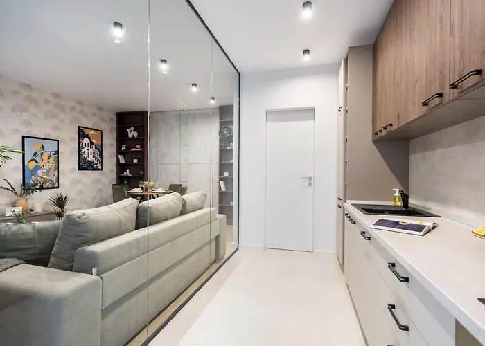 Mediteranian 1br For Business Or Leisure In Nusco Apartmán