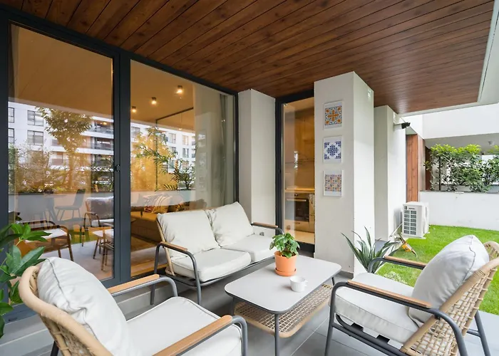 アパート Mediteranian 1br For Business Or Leisure In Nusco ブカレスト