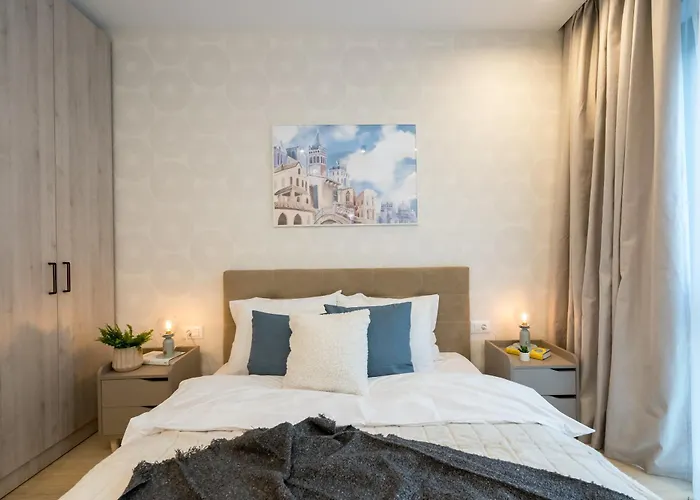 شقة Mediteranian 1br For Business Or Leisure In Nusco بوخارست